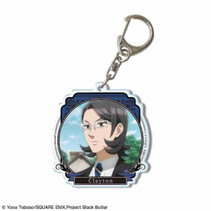 Black Butler -Boarding School Edition- Acrylic Keychain Design 24 Clayton (黒執事 -寄宿学校編- アクリルキーホルダー デザイン24クレイトン)