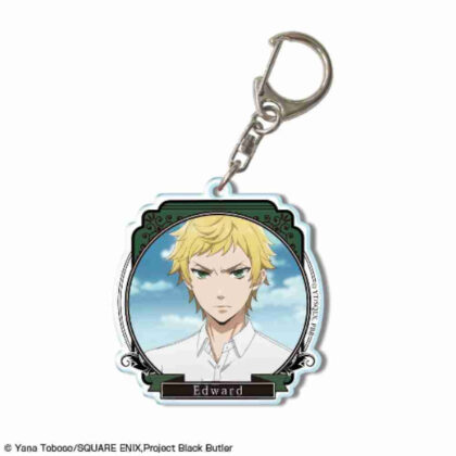 Black Butler -Boarding School Edition- Acrylic Key Chain Design 25 Edward Midford (黒執事 -寄宿学校編- アクリルキーホルダー デザイン25エドワード・ミッドフォード)