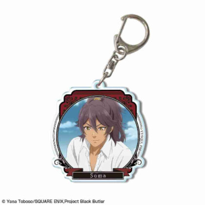 Black Butler -Boarding School Edition- Acrylic Key Chain Design 27 Soma Asman Kadar (黒執事 -寄宿学校編- アクリルキーホルダー デザイン27ソーマ・アスマン・カダール)