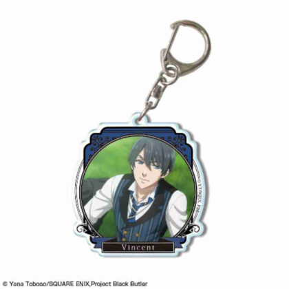 Black Butler -Boarding School Edition- Acrylic Key Chain Design 29 Vincent Phantomhive A (黒執事 -寄宿学校編- アクリルキーホルダー デザイン29ヴィンセント・ファントムハイヴ A)