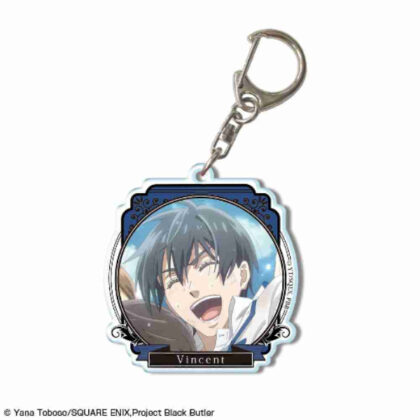 Black Butler -Boarding School Edition- Acrylic Key Chain Design 31 Vincent Phantomhive C (黒執事 -寄宿学校編- アクリルキーホルダー デザイン31ヴィンセント・ファントムハイヴ C)
