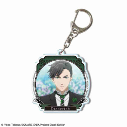 Black Butler -Boarding School Edition- Acrylic Key Chain Design 32 Diederich A (黒執事 -寄宿学校編- アクリルキーホルダー デザイン32ディーデリヒ A)