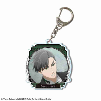 Black Butler -Boarding School Edition- Acrylic Key Chain Design 33 Diederich B (黒執事 -寄宿学校編- アクリルキーホルダー デザイン33ディーデリヒ B)