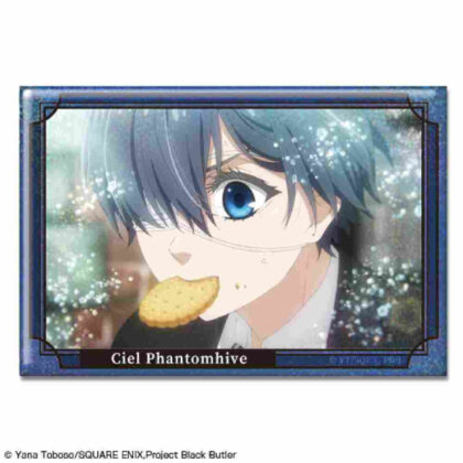 Black Butler -Boarding School Edition- Hologram Can Badge Design 08 Ciel Phantomhive A (黒執事 -寄宿学校編- ホログラム缶バッジ デザイン08 シエル・ファントムハイヴ A)