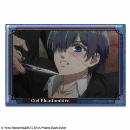 Black Butler -Boarding School Edition- Hologram Can Badge Design 10 Ciel Phantomhive C (黒執事 -寄宿学校編- ホログラム缶バッジ デザイン10 シエル・ファントムハイヴ C)