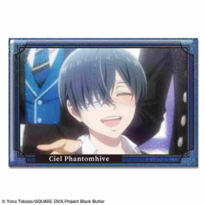 Black Butler -Boarding School Edition- Hologram Can Badge Design 11 Ciel Phantomhive D (黒執事 -寄宿学校編- ホログラム缶バッジ デザイン11 シエル・ファントムハイヴ D)