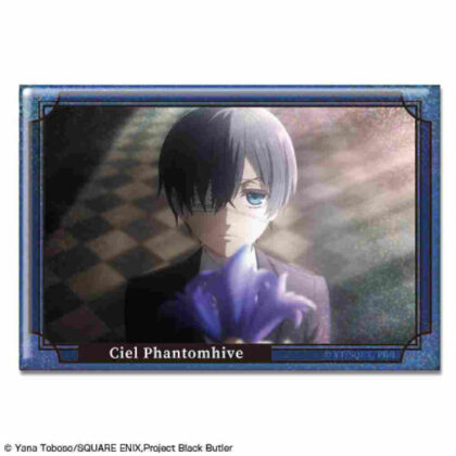 Black Butler -Boarding School Edition- Hologram Can Badge Design 12 Ciel Phantomhive E (黒執事 -寄宿学校編- ホログラム缶バッジ デザイン12 シエル・ファントムハイヴ E)