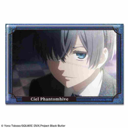 Black Butler -Boarding School Edition- Hologram Can Badge Design 13 Ciel Phantomhive F (黒執事 -寄宿学校編- ホログラム缶バッジ デザイン13 シエル・ファントムハイヴ F)
