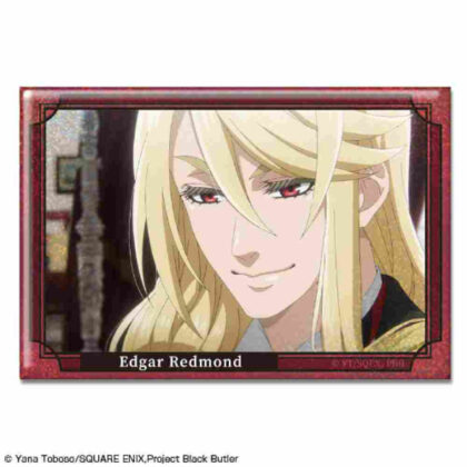 Black Butler -Boarding School Edition- Hologram Can Badge Design 16 Edgar Redmond B (黒執事 -寄宿学校編- ホログラム缶バッジ デザイン16 エドガー・レドモンド B)