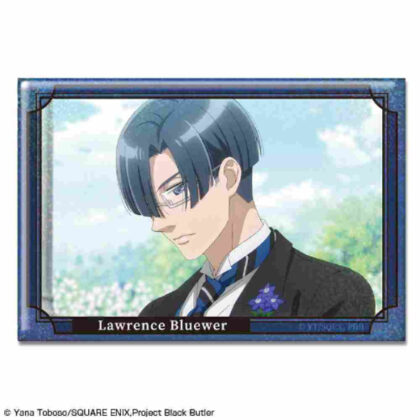 Black Butler -Boarding School Edition- Hologram Can Badge Design 17 Lawrence Bruer A (黒執事 -寄宿学校編- ホログラム缶バッジ デザイン17 ロレンス・ブルーアー A)