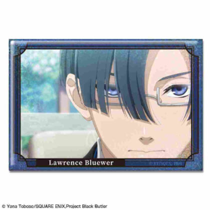Black Butler -Boarding School Edition- Hologram Can Badge Design 18 Lawrence Brewer B (黒執事 -寄宿学校編- ホログラム缶バッジ デザイン18 ロレンス・ブルーアー B)
