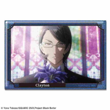 Black Butler -Boarding School Edition- Hologram Can Badge Design 24 Clayton (黒執事 -寄宿学校編- ホログラム缶バッジ デザイン24 クレイトン)
