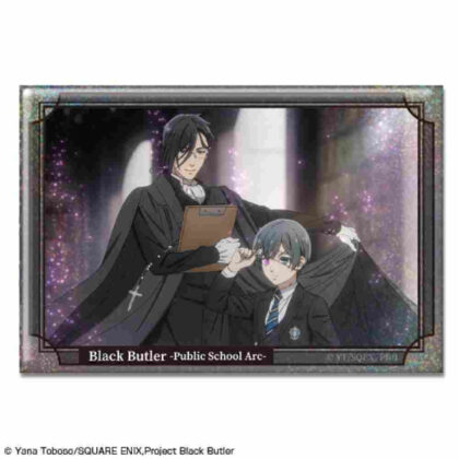 Black Butler -Boarding School Edition- Hologram Can Badge Design 28 Sebastian Michaelis & Ciel Phantomhive A (黒執事 -寄宿学校編- ホログラム缶バッジ デザイン28 セバスチャン・ミカエリス&シエル・ファントムハイヴ A)