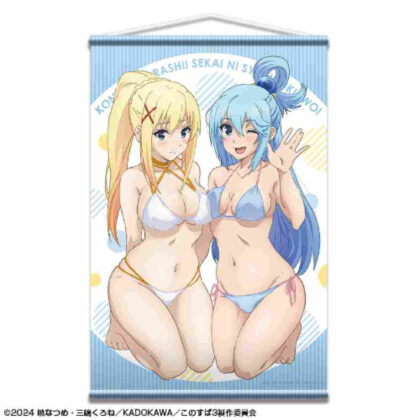 KonoSuba: God's Blessing on this Wonderful World!3 B2 Tapestry Design 01 Aqua & Darkness (この素晴らしい世界に祝福を!3 B2タペストリー デザイン01 アクア&ダクネス)