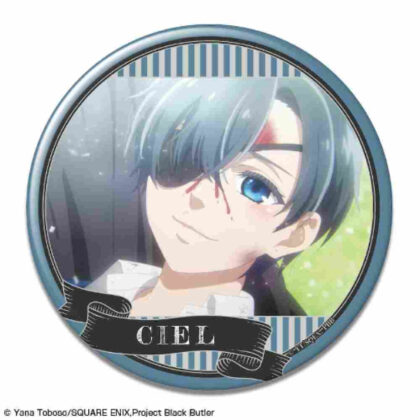 Black Butler -Boarding School Edition- Can Badge Design 12 Ciel Phantomhive B (黒執事 -寄宿学校編- 缶バッジ デザイン12 シエル・ファントムハイヴ B)