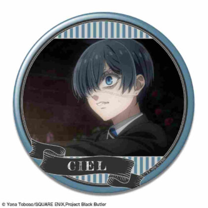 Black Butler -Boarding School Edition- Can Badge Design 18 Ciel Phantomhive H (黒執事 -寄宿学校編- 缶バッジ デザイン18 シエル・ファントムハイヴ H)
