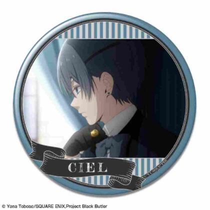 Black Butler -Boarding School Edition- Can Badge Design 20 Ciel Phantomhive J (黒執事 -寄宿学校編- 缶バッジ デザイン20 シエル・ファントムハイヴ J)