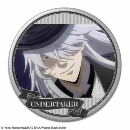 Black Butler -Boarding School Edition- Can Badge Design 25 Undertaker E (黒執事 -寄宿学校編- 缶バッジ デザイン25 葬儀屋 E)
