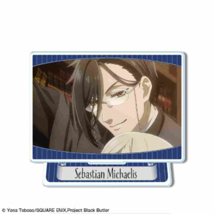 Black Butler -Boarding School Edition- Mini Acrylic Stand Design 04 Sebastian Michaelis D (黒執事 -寄宿学校編- ミニアクリルスタンド デザイン04セバスチャン・ミカエリス D)