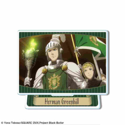 Black Butler -Boarding School Edition- Mini Acrylic Stand Design 27 Herman Greenhill (黒執事 -寄宿学校編- ミニアクリルスタンド デザイン27ハーマン・グリーンヒル)