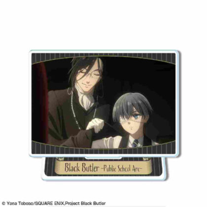 Black Butler -Boarding School Edition- Mini Acrylic Stand Design 32 Sebastian Michaelis & Ciel Phantomhive A (黒執事 -寄宿学校編- ミニアクリルスタンド デザイン32セバスチャン・ミカエリス&シエル・ファントムハイヴ A)