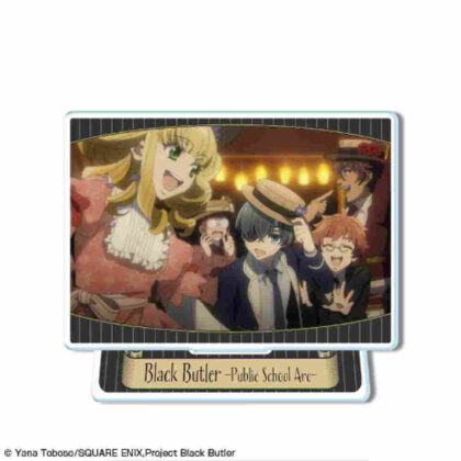 Black Butler -Boarding School Edition- Mini Acrylic Stand Design 39 Set D (黒執事 -寄宿学校編- ミニアクリルスタンド デザイン39集合 D)