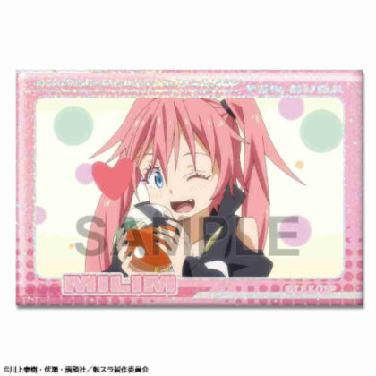 That Time I Got Reincarnated as a Slime Hologram Can Badge Ver.2 Design 15 Milim A (転生したらスライムだった件 ホログラム缶バッジ Ver.2 デザイン15 ミリム A)