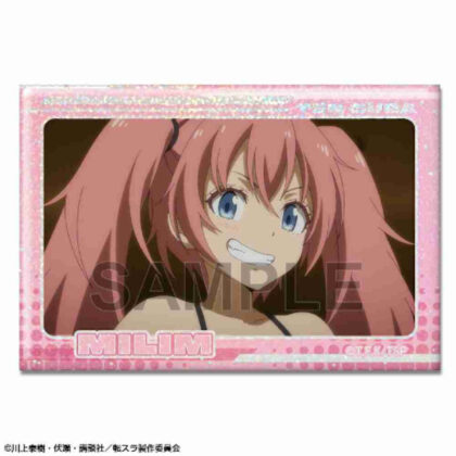 That Time I Got Reincarnated as a Slime Hologram Can Badge Ver.2 Design 16 Milim B (転生したらスライムだった件 ホログラム缶バッジ Ver.2 デザイン16 ミリム B)
