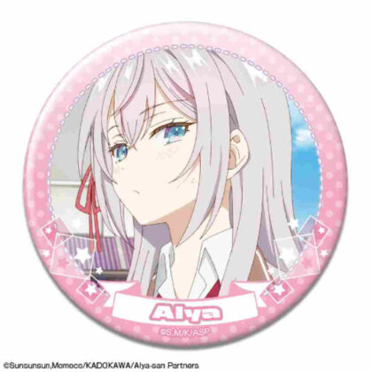 Arya-san from next door who sometimes blurts out in Russian Can Badge Design 03 Arya C (時々ボソッとロシア語でデレる隣のアーリャさん 缶バッジ デザイン03 アーリャ C)