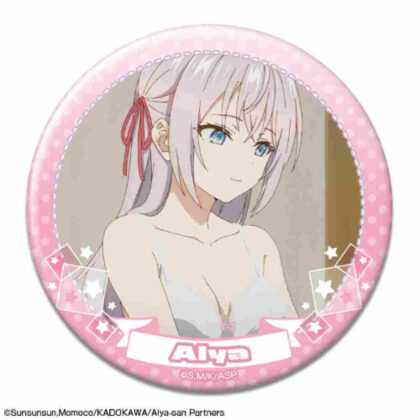 Arya-san from next door who sometimes blurts out in Russian Can Badge Design 04 Arya D (時々ボソッとロシア語でデレる隣のアーリャさん 缶バッジ デザイン04 アーリャ D)