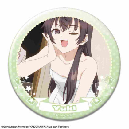 Arya-san from next door who sometimes blurts out Russian can badge design 19 Yuki D (時々ボソッとロシア語でデレる隣のアーリャさん 缶バッジ デザイン19 有希 D)