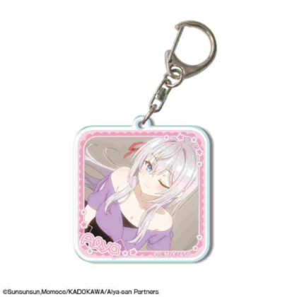 Arya-san from next door who sometimes blurts out in Russian Acrylic key chain Design 04 Arya D (時々ボソッとロシア語でデレる隣のアーリャさん アクリルキーホルダー デザイン04 アーリャ D)