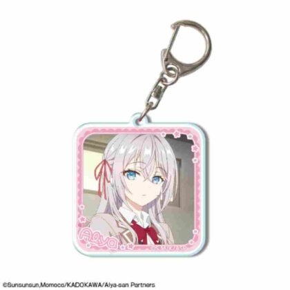 Arya-san from next door who sometimes blurts out things in Russian Acrylic key chain Design 08 Arya H (時々ボソッとロシア語でデレる隣のアーリャさん アクリルキーホルダー デザイン08 アーリャ H)