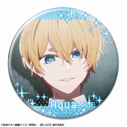 [Oshinoko] Can Badge Ver.3 Design 02 Aqua (【推しの子】 缶バッジ Ver.3 デザイン02 アクア)