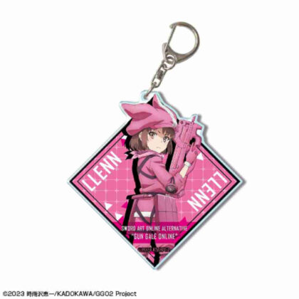 Sword Art Online Alternative Gun Gale Online II Big Acrylic Keychain Design 01 Ren A (ソードアート・オンライン オルタナティブ ガンゲイル・オンラインII ビッグアクリルキーホルダー デザイン01 レン A)