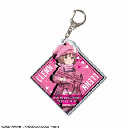 Sword Art Online Alternative Gun Gale Online II Big Acrylic Keychain Design 02 Ren B (ソードアート・オンライン オルタナティブ ガンゲイル・オンラインII ビッグアクリルキーホルダー デザイン02 レン B)