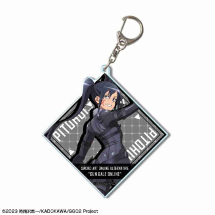 Sword Art Online Alternative Gun Gale Online II Big Acrylic Keychain Design 03 Pitohui A (ソードアート・オンライン オルタナティブ ガンゲイル・オンラインII ビッグアクリルキーホルダー デザイン03 ピトフーイ A)