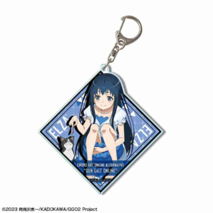 Sword Art Online Alternative Gun Gale Online II Big Acrylic Keychain Design 07 Elsa Kanzaki (ソードアート・オンライン オルタナティブ ガンゲイル・オンラインII ビッグアクリルキーホルダー デザイン07 神崎エルザ)