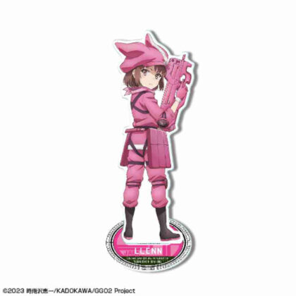 Sword Art Online Alternative Gun Gale Online II Acrylic Stand Design 01 Ren (ソードアート・オンライン オルタナティブ ガンゲイル・オンラインII アクリルスタンド デザイン01 レン)