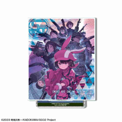 Sword Art Online Alternative Gun Gale Online II Acrylic Stand Design 05 Key Visual (ソードアート・オンライン オルタナティブ ガンゲイル・オンラインII アクリルスタンド デザイン05 キービジュアル)