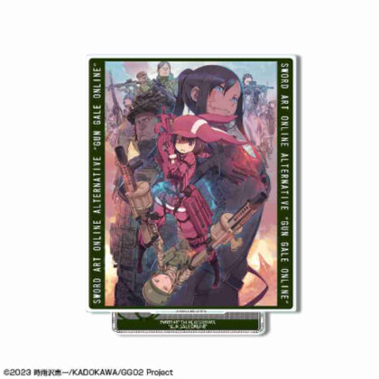 Sword Art Online Alternative Gun Gale Online II Acrylic Stand Design 06 Teaser Visual (ソードアート・オンライン オルタナティブ ガンゲイル・オンラインII アクリルスタンド デザイン06 ティザービジュアル)