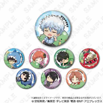 Gintama Gyaokore Trading Can Badge (銀魂 ぎゃおコレ トレーディング缶バッジ)