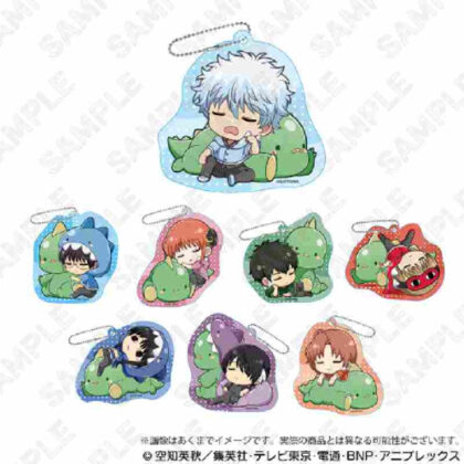 Gintama Gyaokore Trading Acrylic Key Chain (銀魂 ぎゃおコレ トレーディングアクリルキーホルダー)