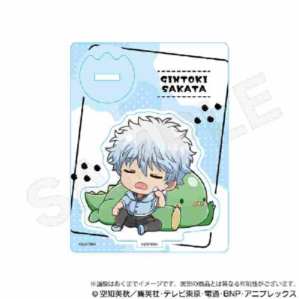 Gintama Gyaokore Mini Character Stand Gintoki Sakata (銀魂 ぎゃおコレ ミニキャラスタンド 坂田銀時)
