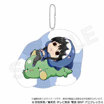 Gintama Gyaokore Die-cut Cushion Keychain Kotaro Katsura (銀魂 ぎゃおコレ ダイカットクッションキーホルダー 桂小太郎)
