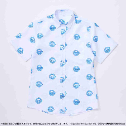 Ghost in the Shell STAND ALONE COMPLEX all-over pattern shirt M size (攻殻機動隊 STAND ALONE COMPLEX 総柄シャツ Mサイズ)