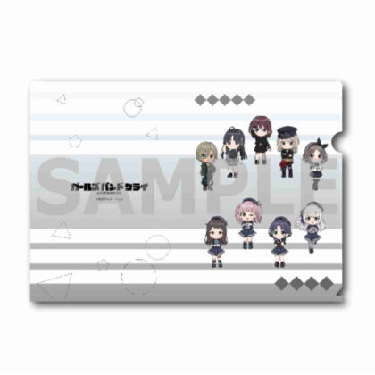 Girls Band Cry A4 Clear File (ガールズバンドクライ A4クリアファイル)