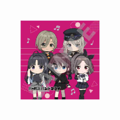 Girls Band Cry Hand Towel Deformed All Over Pattern (Togenashi Togeari) (ガールズバンドクライ ハンドタオル デフォルメ総柄(トゲナシトゲアリ))