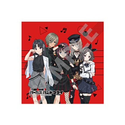 Girls Band Cry Hand Towel Newly drawn life-size all-over pattern (thorny ant) (ガールズバンドクライ ハンドタオル 描きおろし等身総柄(トゲナシトゲアリ))