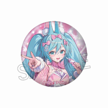 Hatsune Miku Ayakashi Stage BIG Can Badge Gyokuto (初音ミク あやかしステージ BIG缶バッジ 玉兎(ぎょくと))
